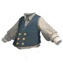 Blue Waistcoat for the Wise