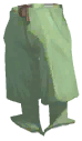 Green Long and Loose Trousers