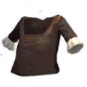 Practical Brown Blouse