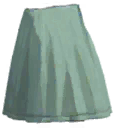 Simple Blue Skirt