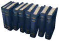 Blue Set of Books
